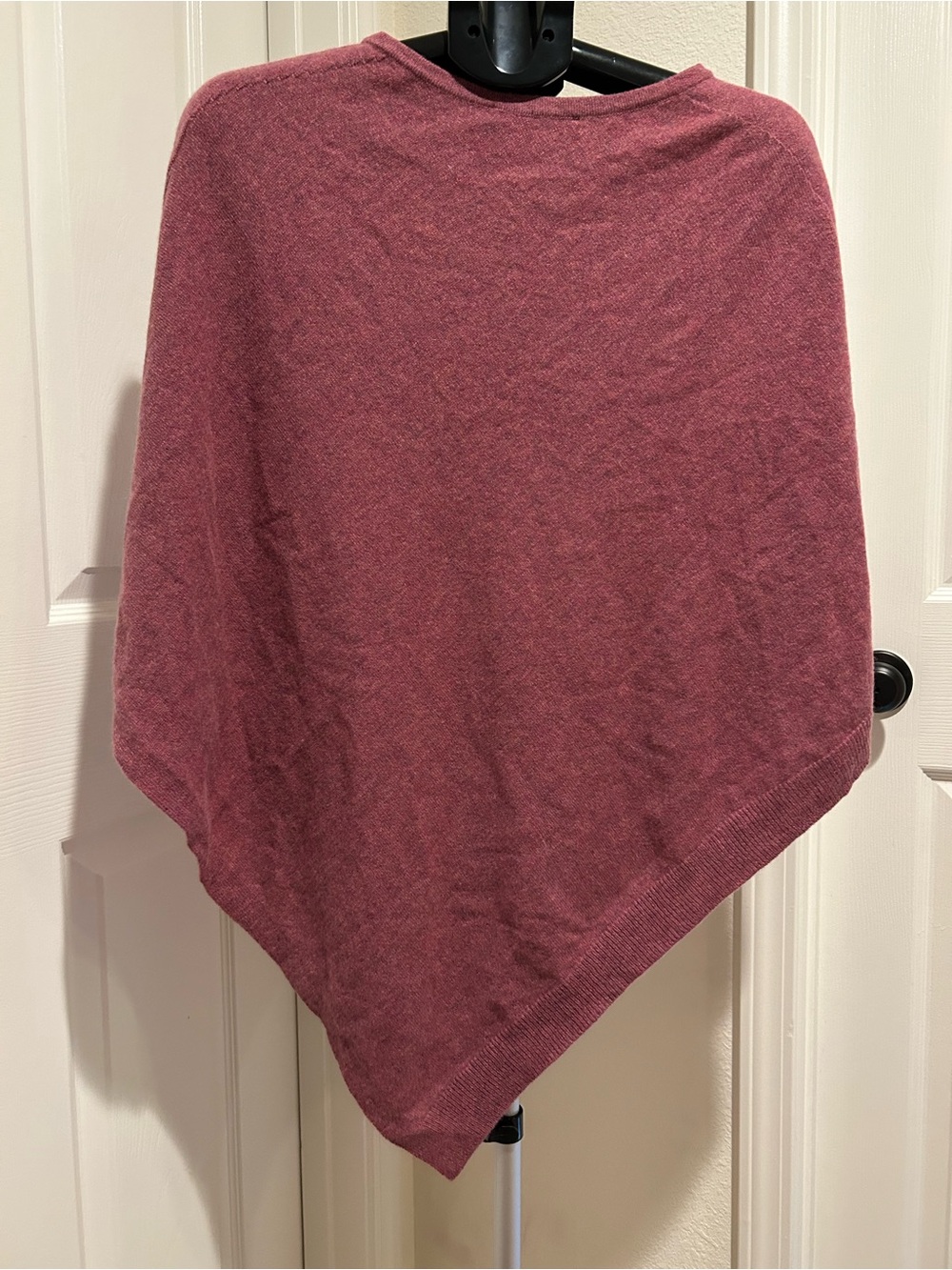Women’s Cashmere Poncho - Mauve